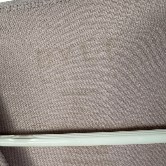 BYLT Womens XL Short Sleeve Workout Shirt Top Activewear Athleisure Gym Yoga - Picture 3 of 6